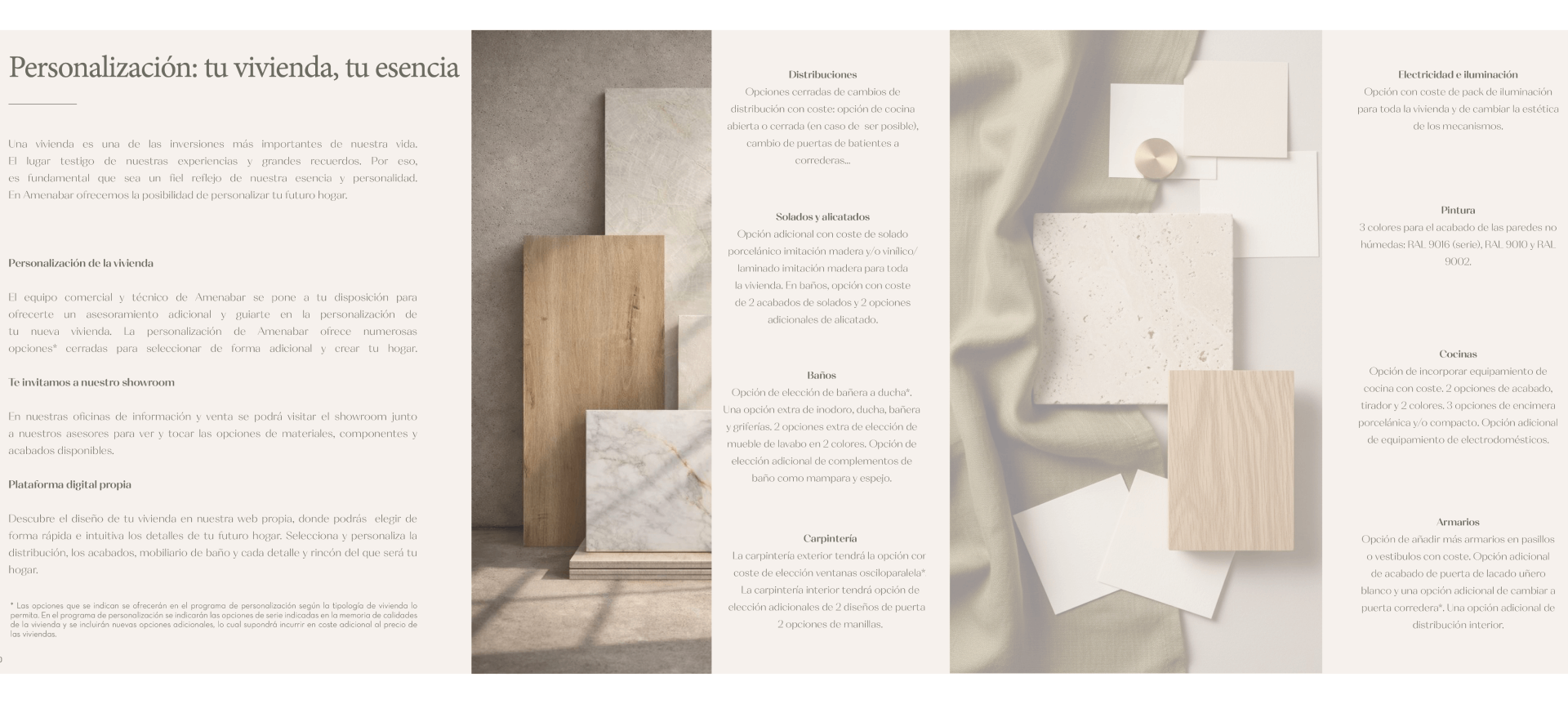 Servicios de personalización