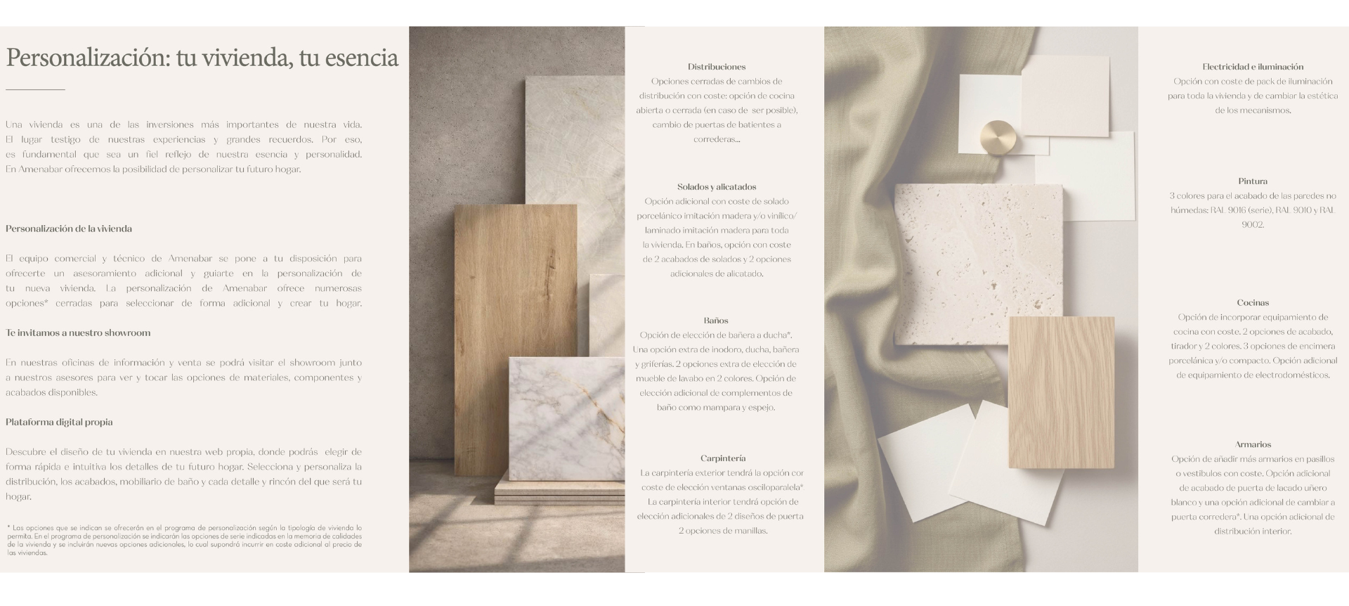 Servicios de personalización